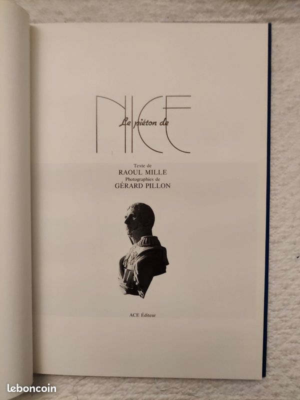 Livre. Le piéton de Nice. Collection. Édition 1985. Excellent état (image 3)