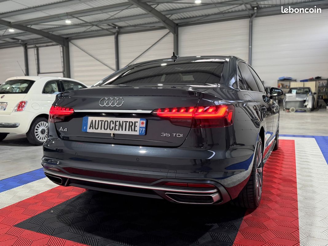 Audi a4 35 tdi 163 ch avus boite auto / carplay / camera de recul / cuir complet / toit ouvrant / garantie (image 2)
