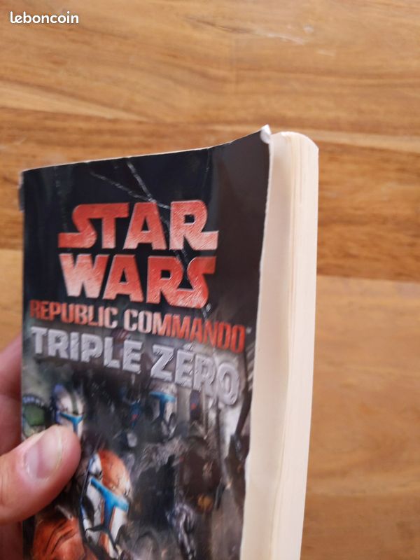 Livre Star Wars Republic Commando Triple Zéro - Karen Traviss - Fleuve Noir TBE (image 7)