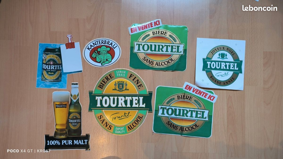 Autocollants ancien bières brasseries (image 2)