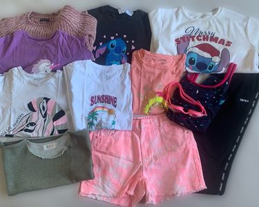 LOT De 14 Vêtements Bonobo - Taille 36 - Couleur Noir - Occasion Très Bon état - Idéal Ado