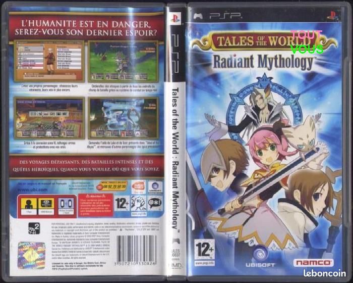 PSP (6) - TALES OF ETERNIA à WHITE KNIGHT CHRONICLES ORIGINS (image 3)