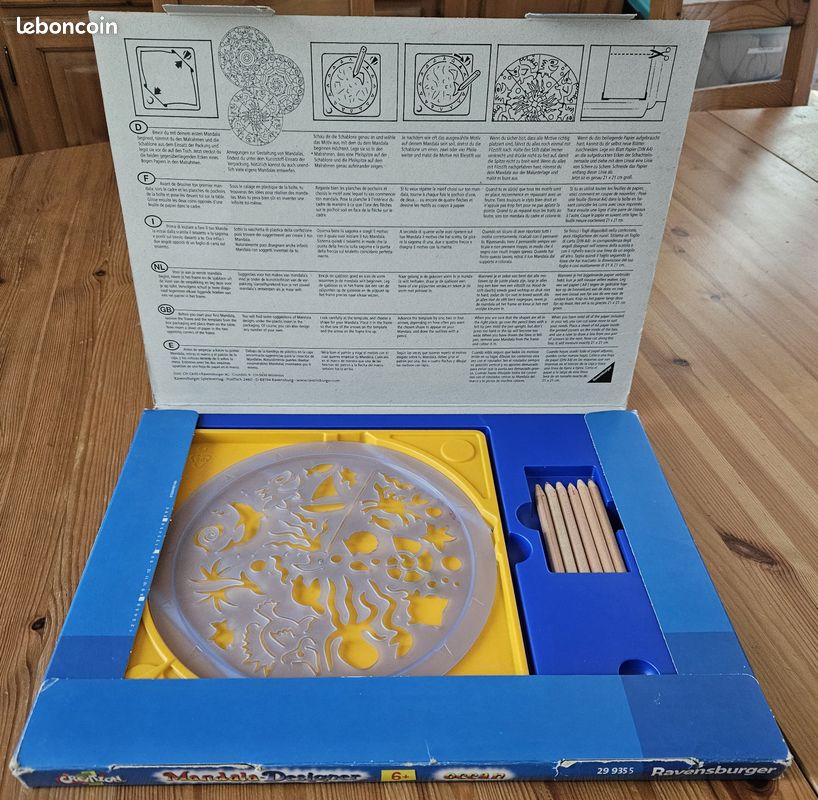 Jeu Coffret MANDALA CREATION RAVENSBURGER (image 3)