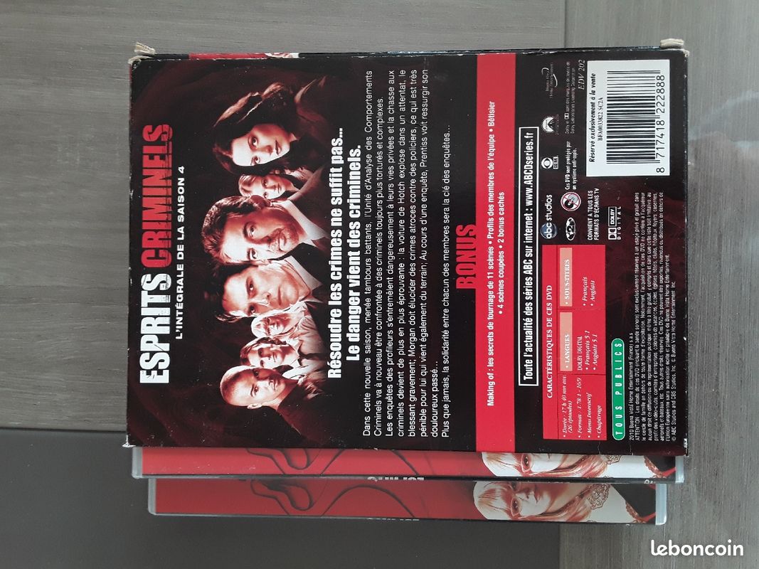 DVD saison 4 Esprits criminels - DVD - Films