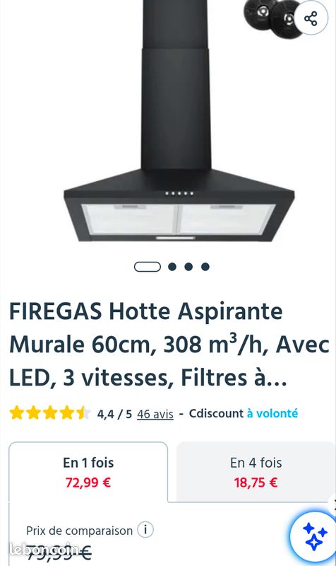 Hotte aspirante neuve (image 2)