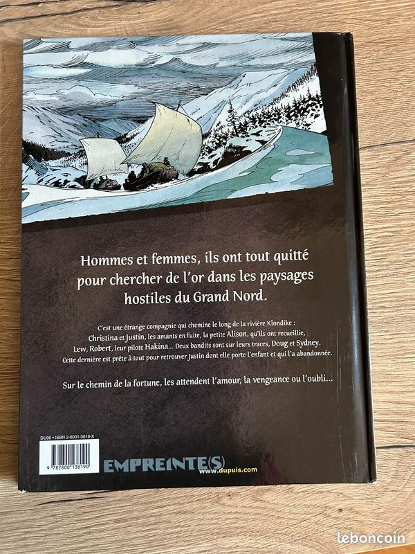 La fille du Yukon -2- Tête-Cassée - Edition originale (image 2)