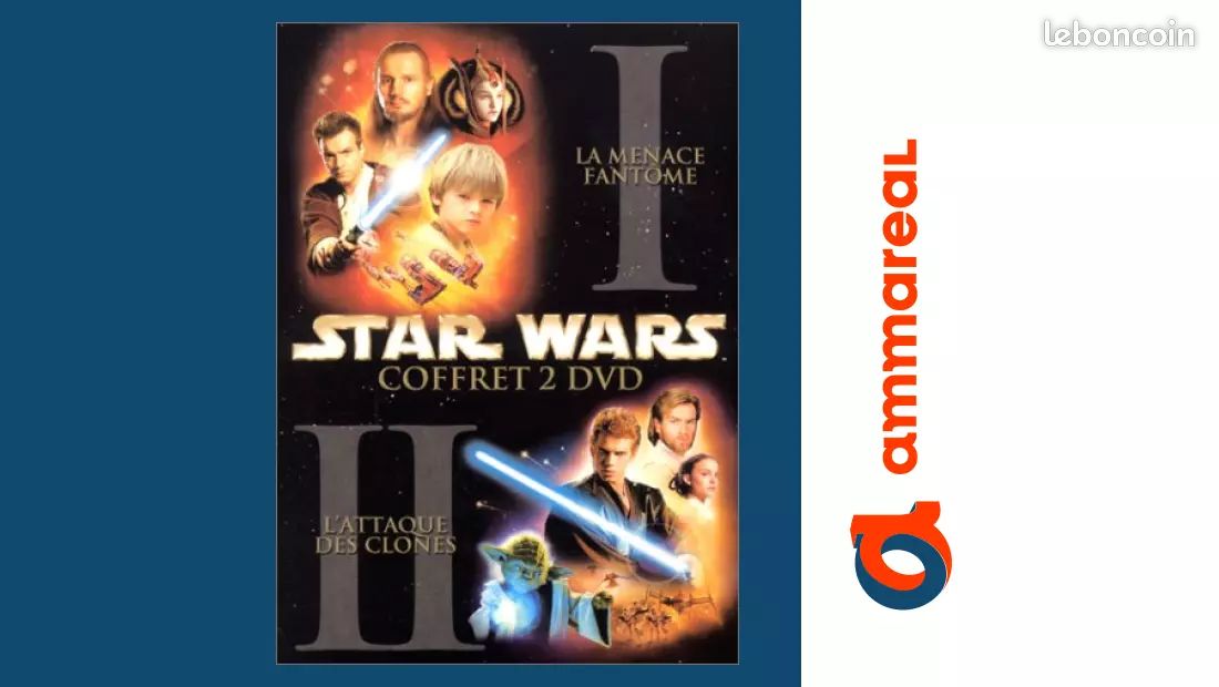 Star Wars : Episode 1, la menace fantôme / Star Wars : Episode II, l'attaque des clones - Coffre... (image 1)
