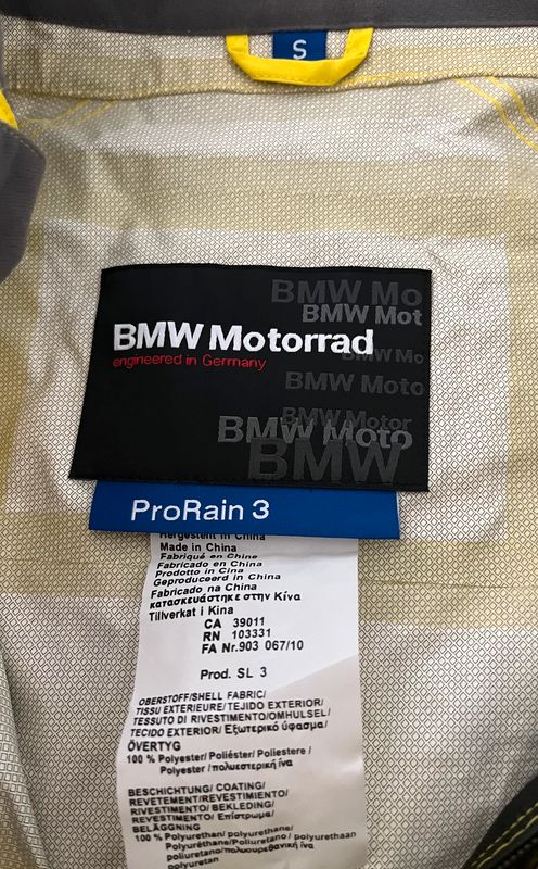 Combinaison de pluie ProRain BMW