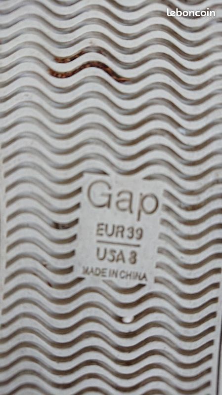 Paire de sneakers plates beige Gap pointure 39 - danayel (image 2)