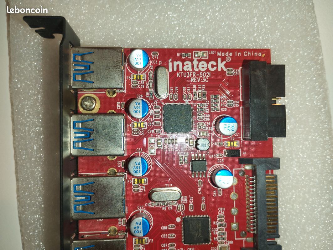 ✅ Inateck Carte Contrôleur PCI Express USB 3, 5 Ports et 1 interne (image 2)