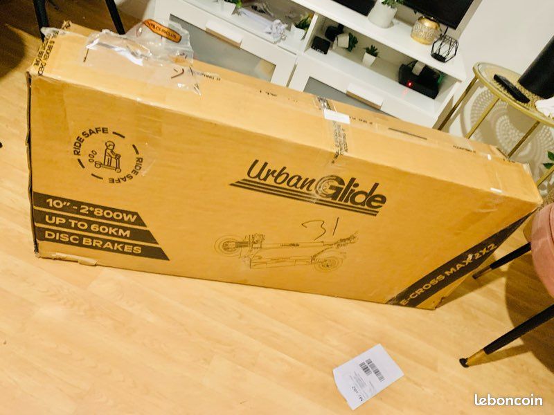 Trottinette électrique urbanglide ecross max 2 x 2 avec deux moteurs (image 2)