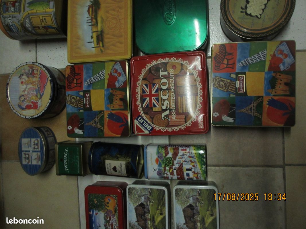 Boite biscuit metal (image 3)