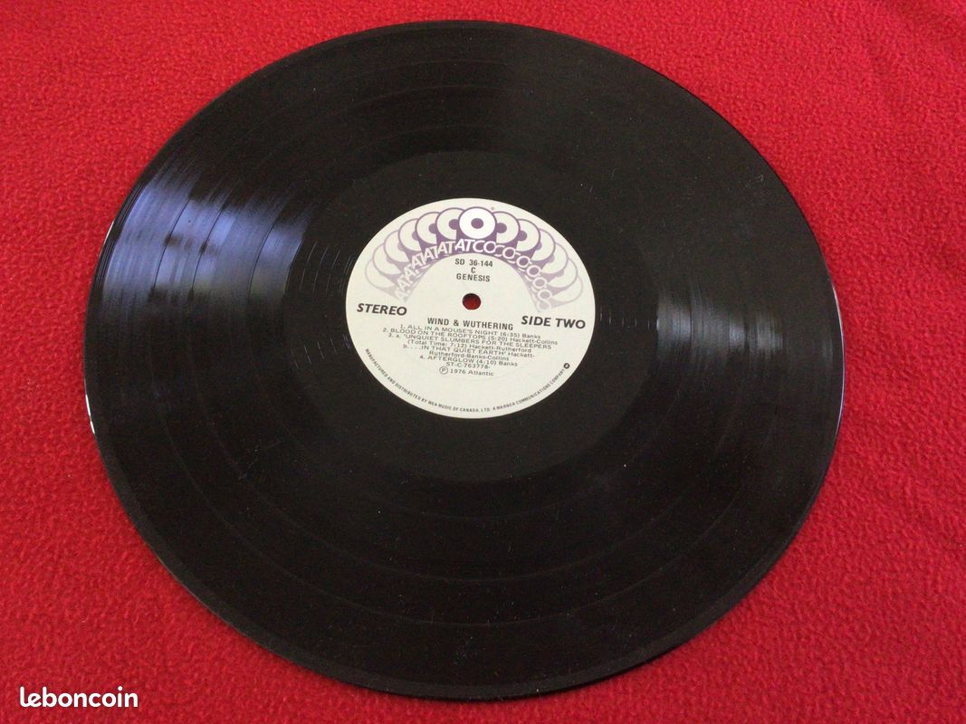 VINYLE 33T Genesis (image 5)