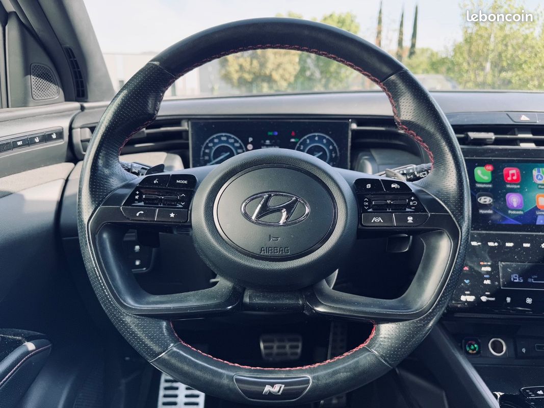 Hyundai TUCSON 1.6L 265CH N-Line Executive Plug-In Hybrid + CAMERA 360°+ SIEGES ELEC/CHAUFFTS/VENTILES + TO OUVRANT/PANNO + GARANTIE CONSTRUCTEUR (image 23)