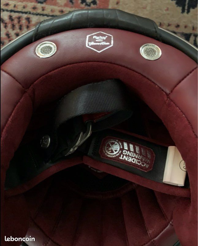 Casque de Moto Ruby Paris Belvedere St-Germain M 57-58 - Équipement moto