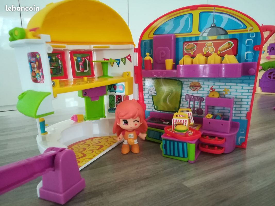 Pinypon Fun Restaurant Burger rare Jeux Jouets