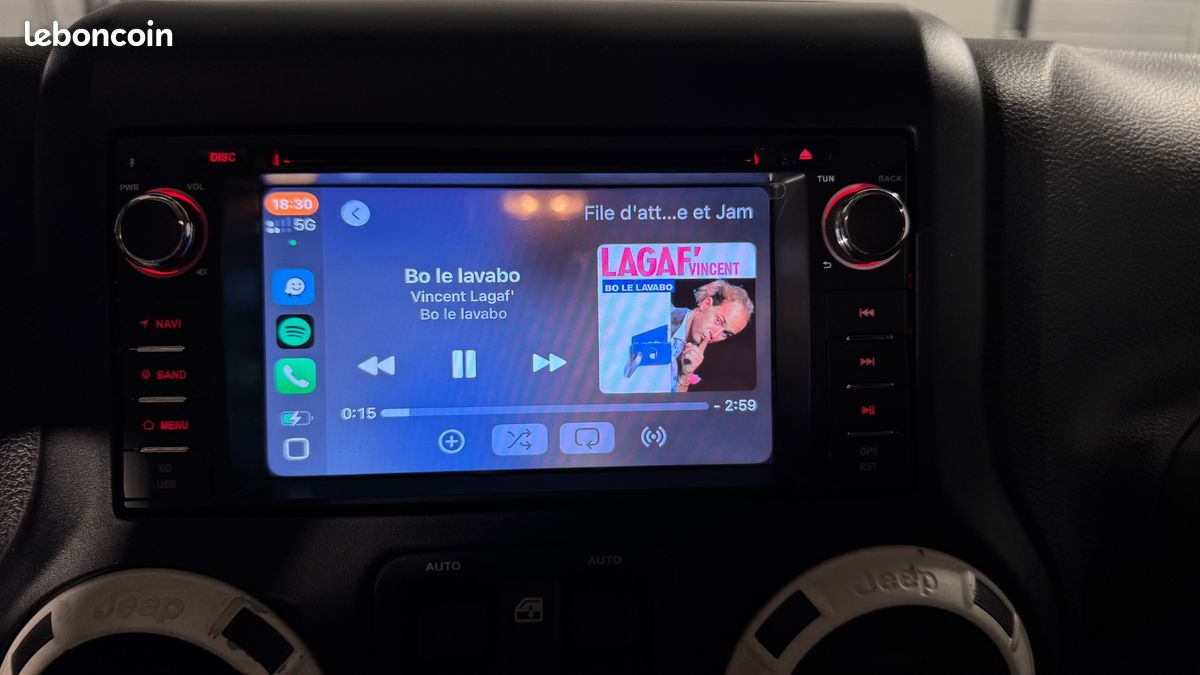 JEEP WRANGLER 2.8 CRD 200ch ARCTIC AWD BVA - CARPLAY - HARDTOP (image 18)