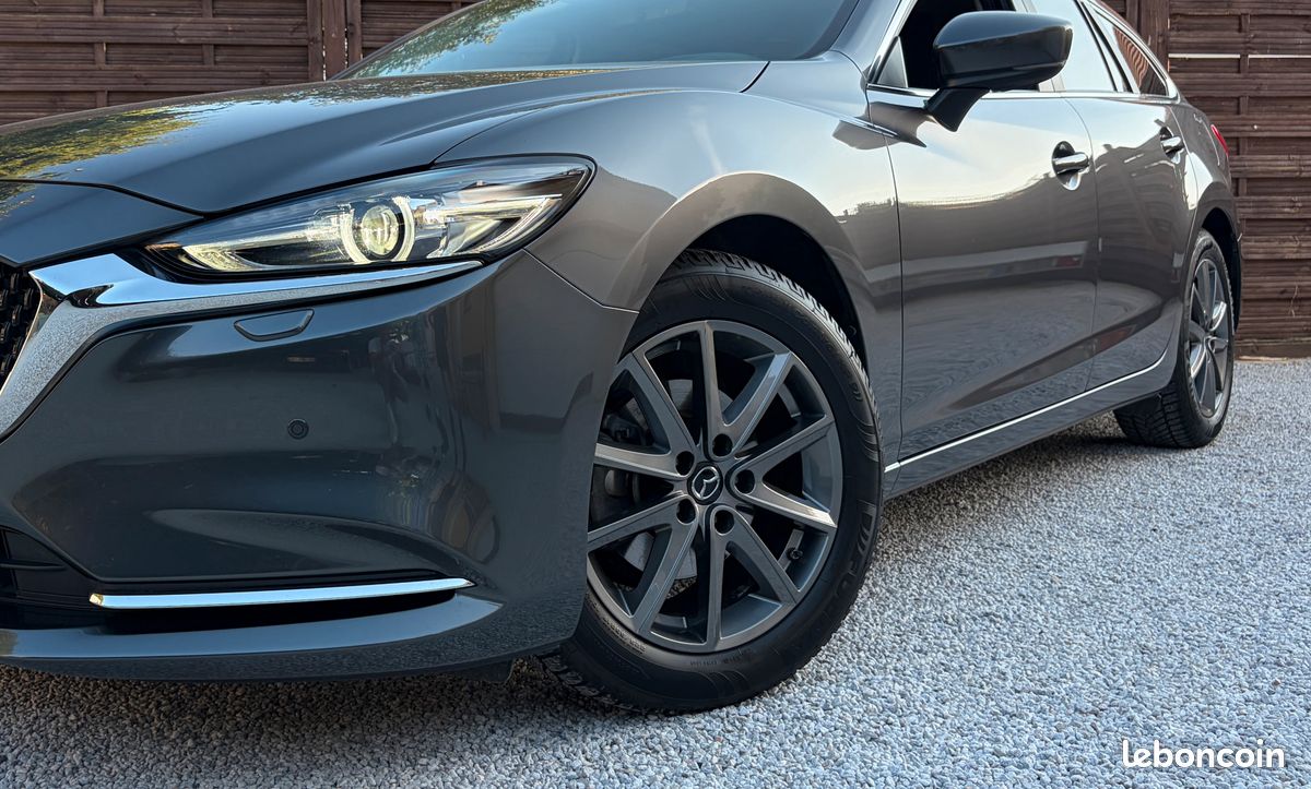 MAZDA 6 SW 2L 165 Exclusive BVA / CarPlay & Caméra / LED & Affichage tête haute / Historique complet MAZDA / Garantie 12MOIS (image 8)