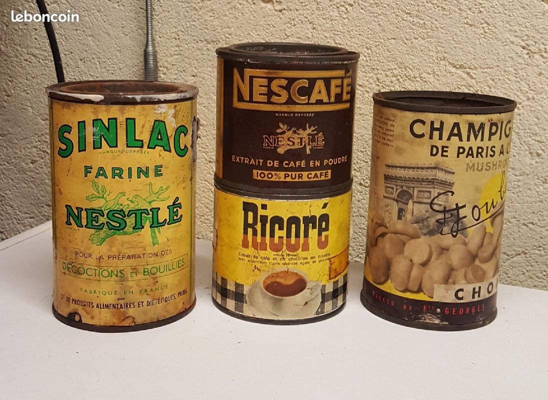 Anciennes boites de cuisine (image 1)