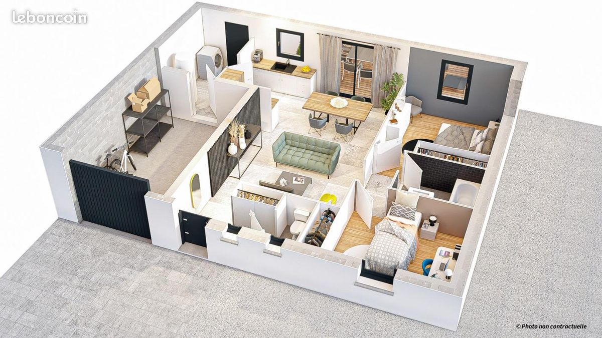 Maison 4 pièces 69 m² · à Vieillevigne · 69 m² · 176 431 €