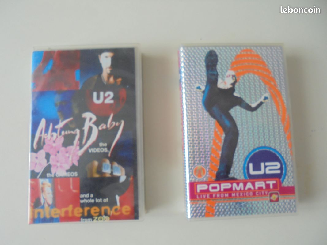2 VHS de U2 (image 1)