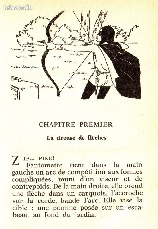 Fantomette, Olé Fantomette par Georges Chaulet ( Occasion en très bon état ) (image 5)