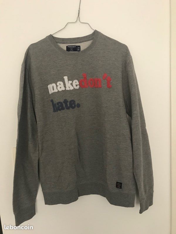 Pull gris (image 1)