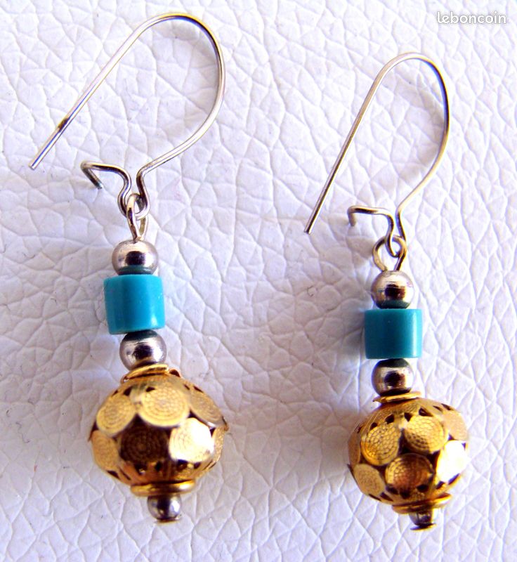 Boucles or orientales vintage jamais portées (image 2)