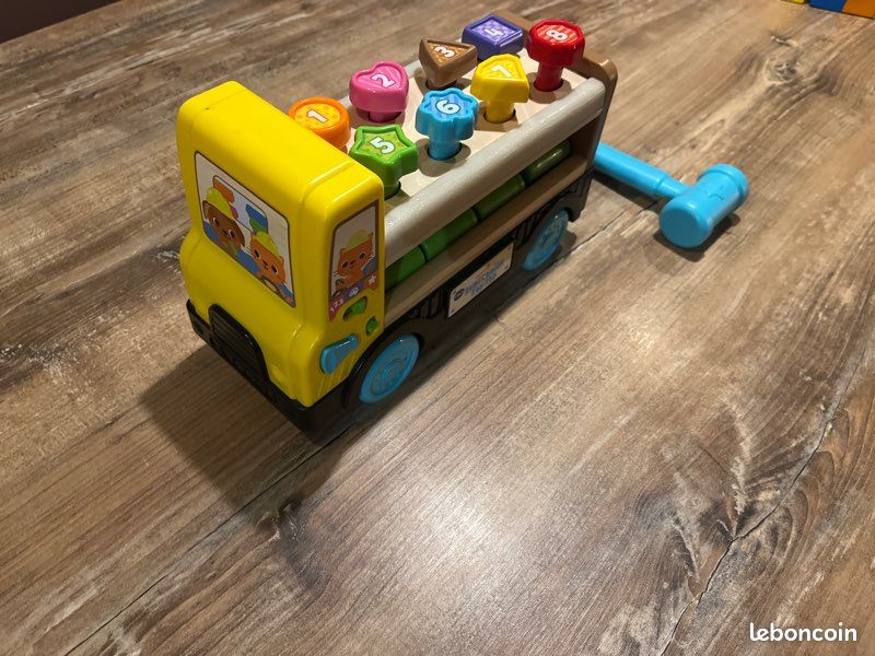 Jeux en bois lumi camion vtech (image 3)