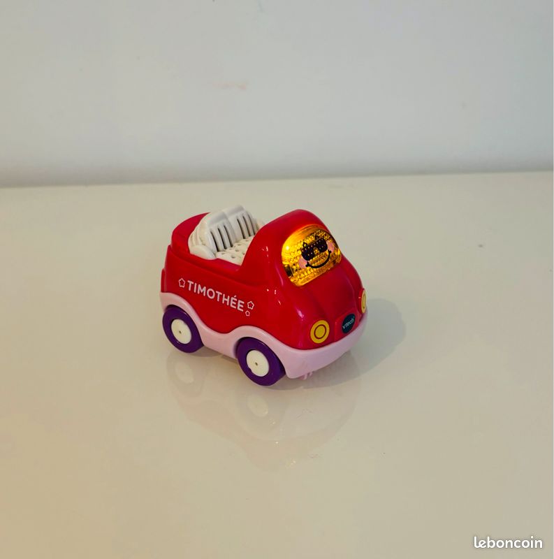 Vtech Tut Tut Bolides Timothée le super cabriolet rose édition spéciale fille voiture parlante camion moto avion hélico super garage maxi circuit véhicule copains animo rare collection lot SOP77 (image 1)