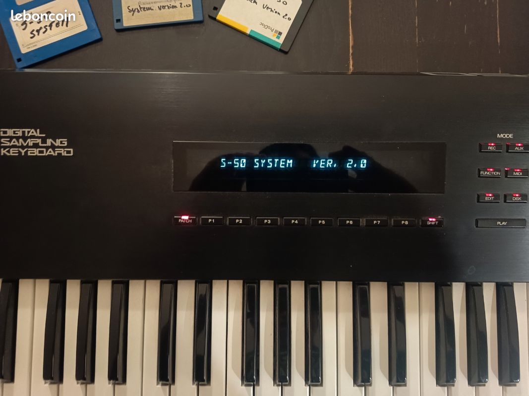 Synthétiseur sampleur vintage Roland S-50 (S50) + câble midi/usb E-mu Xmidi 1x1 (image 5)