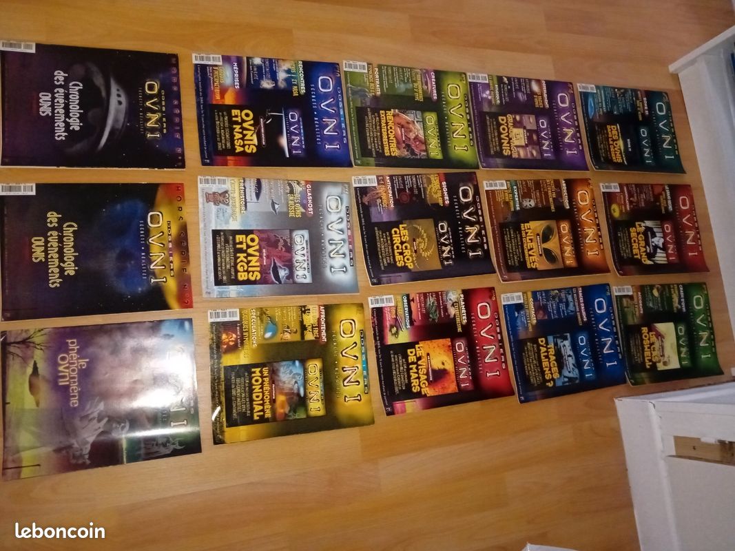 Lot 15 magazines ( dossiers ovni) du n 1 au n 12 (image 4)