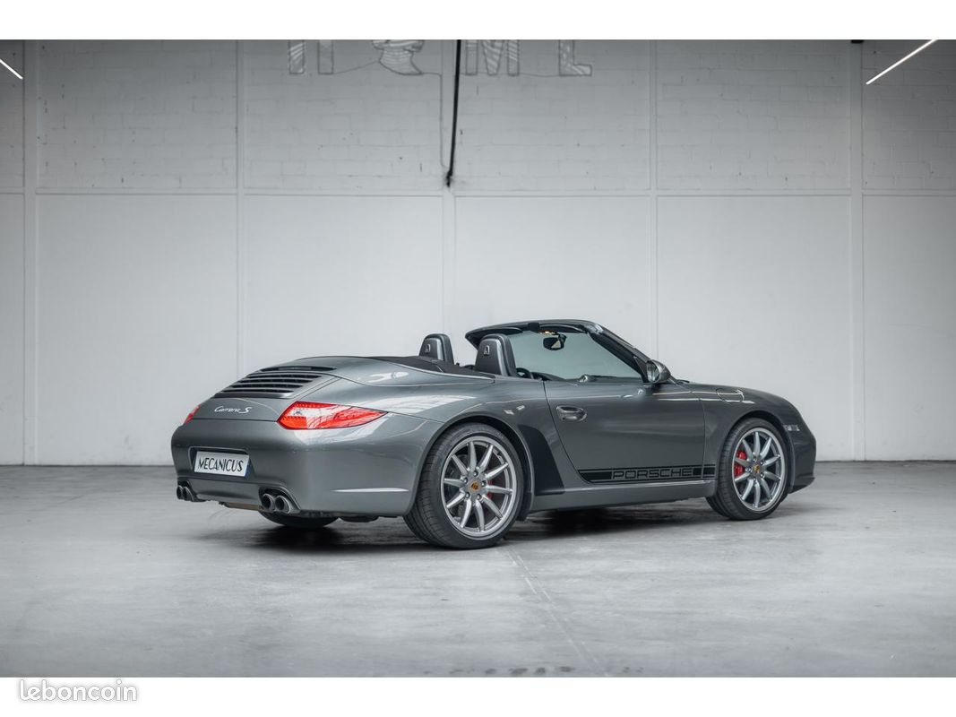 PORSCHE 911 997.2 Carrera S Cabriolet *Française / Gris Météor (image 2)