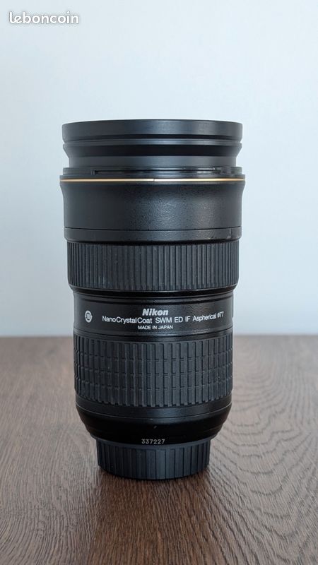 Lot De 2 Pare-Soleil De Rechange Protastic Pour Nikon AF-S Nikkor 24-70mm F/2.8G ED - Compatible HB-40