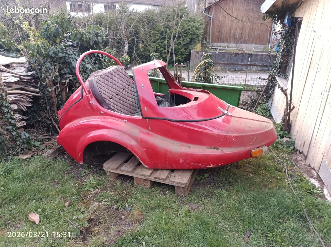 Panier JML Pour Moto Side-Car Grande Taille - Pièce D'Origine Française, Tôle