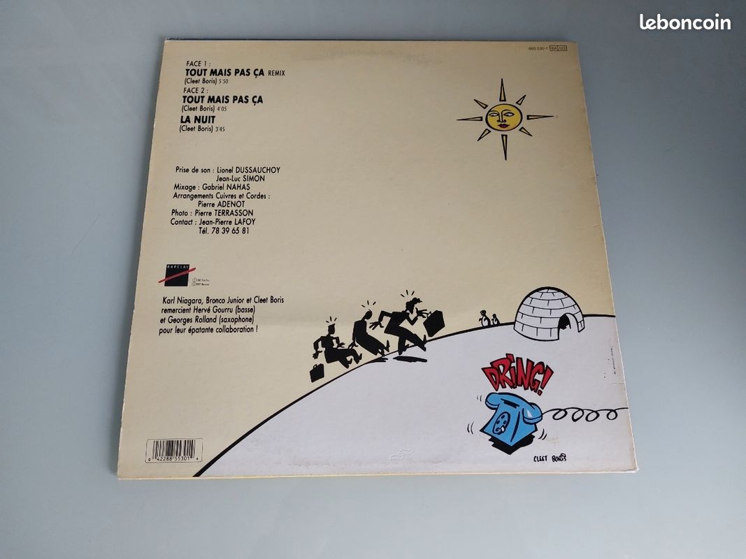 Vinyle Maxi Affaire Louis Trio (image 2)