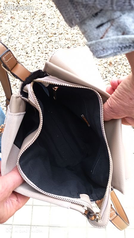 Sac neuf d'Anna Field couleur taupe Accessoires Bagagerie