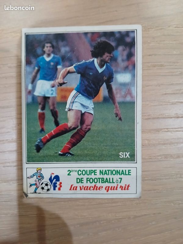 Original 1982 Image Sticker Panini Superstars Football Karl Heinz Rummenigge Original 1982 Image Sticker Panini Superstars Football Karl Heinz Rummenigge