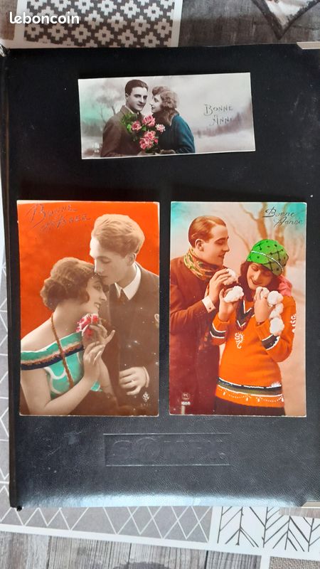 Carte Postale Ancienne – Bonne Année 1908 – Colorisée – Artiste – Série Meissner & Book