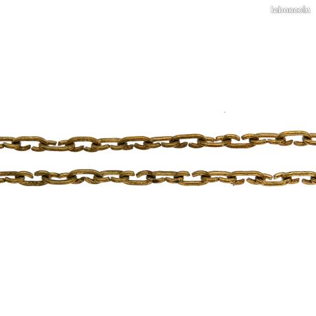 Collier Sautoir Signé Henry Perichon – Perles En Talosel Et Verre Multicolore, Occasion Vintage