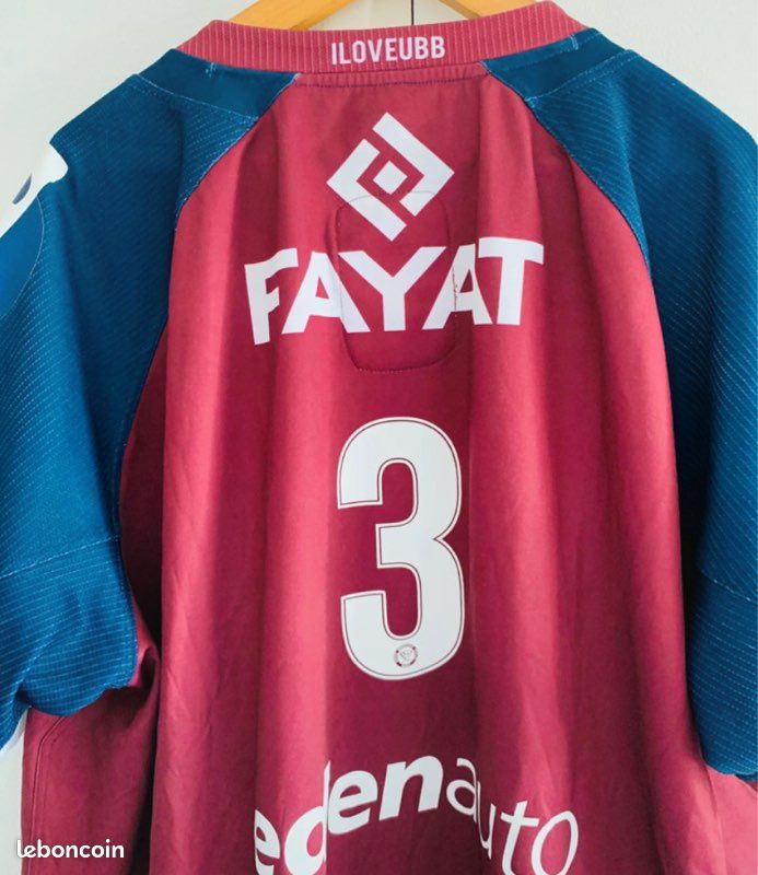 Maillot Rugby Kappa Top 14 UBB Union Bordeaux Bègles officiel porté Tameifuna saison 2020 / 2021 taille 5XL bon état - Vêtements