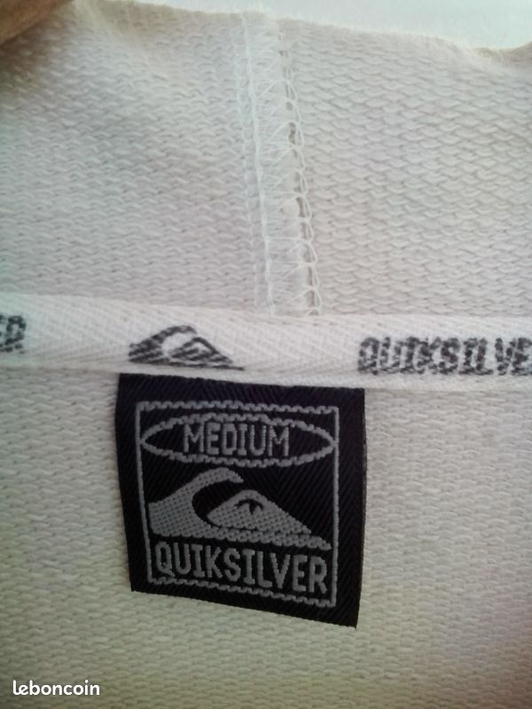 Sweat shirt capuche manches longues Quiksilver (image 3)