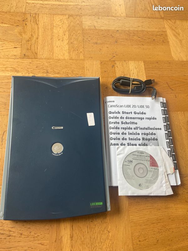 Scanner Canon CanoScan LiDE 20 – Parfait état (image 2)