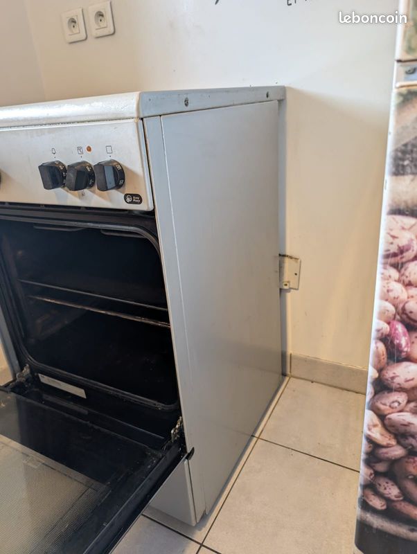 Cuisinière gris noir Faure (image 3)