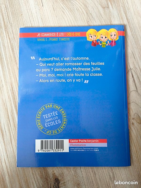 Livre enfant “Je suis en CP – C’est l'automne ” (image 3)