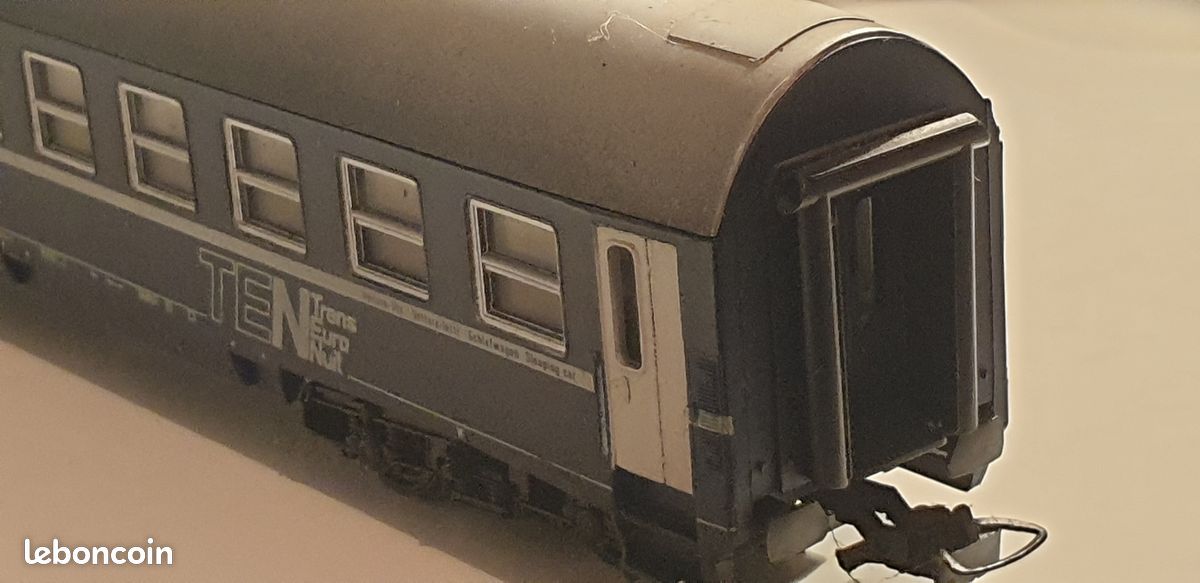 Ho. Voiture lit ten.fs.rivarossi (image 4)