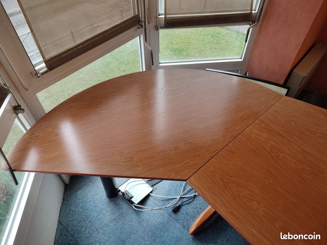 Bureau droit et arrondi ARFÉO (image 6)