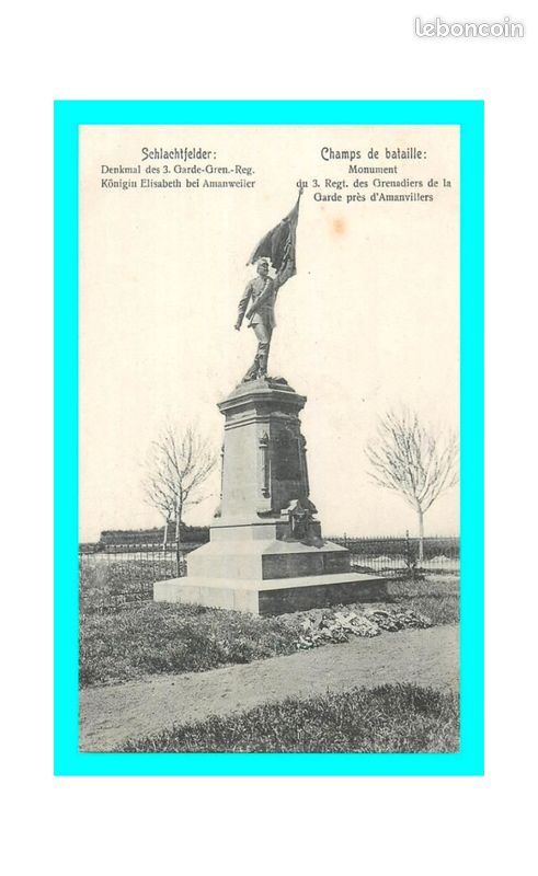 A737 / 571 57 - Monument du 3e Regt des Grenadier pres Amanvillers (image 1)
