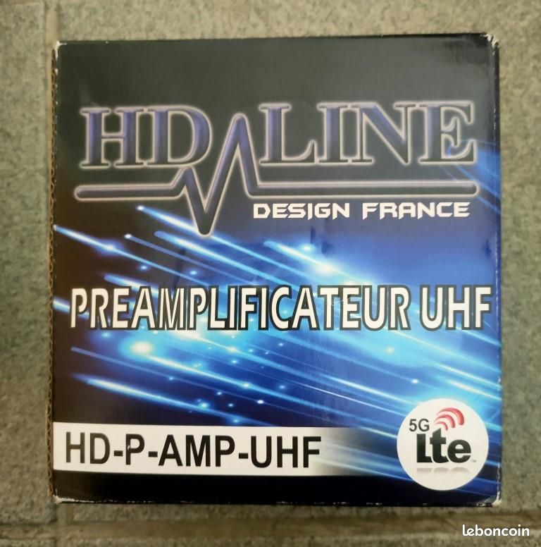 Préamplificateur De Mât UHF TNT Gain Jusqu’à 38 DB – Améliorez Votre Réception Télé Terrestre !