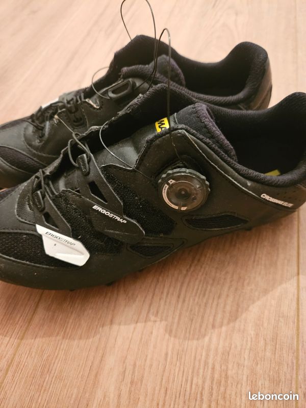 Chaussures De Cyclisme MAVIC ErgoRide Gortex, Carbone Composite, Laçage Supérieur, Homme Pointure 6 US (38 2/3 EU)